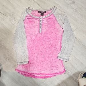 Women's Sugar Rush lightweight 3/4 length sleeve t-shirt